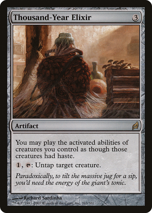 Thousand-Year Elixir (LRW-263) - Lorwyn Foil