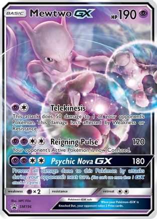 Mewtwo GX (SM196/248) - SM Promos Holofoil - Promo