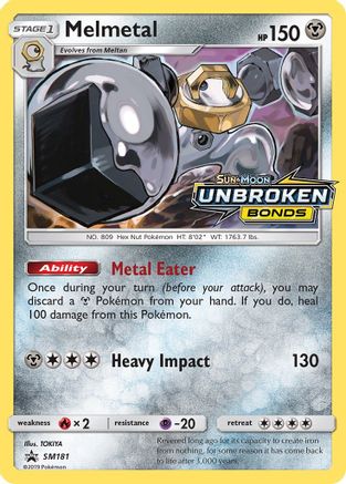 Melmetal (Prerelease) (SM181/248) - SM Promos Holofoil - Promo
