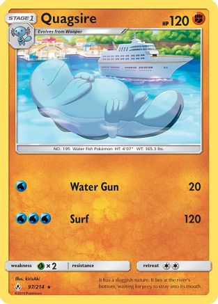 Quagsire 97/214 - Unbroken Bonds