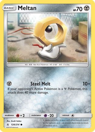 Meltan (128/214) - SM  Unbroken Bonds  - Common