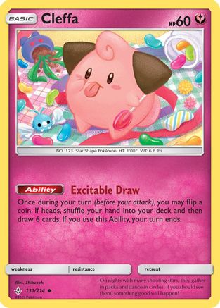 Cleffa (131/214) - SM  Unbroken Bonds  - Uncommon