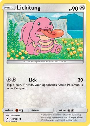 Lickitung (152/214) - SM  Unbroken Bonds  - Common