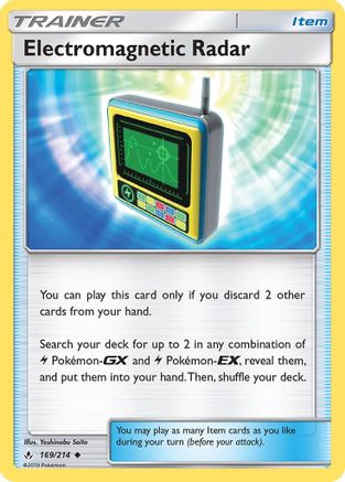 Electromagnetic Radar (169/214) - SM  Unbroken Bonds  - Uncommon
