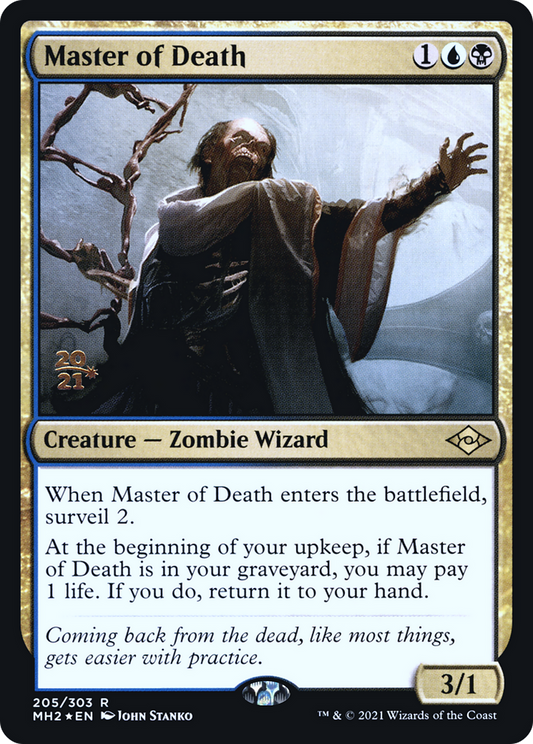 Master of Death (PMH2-205S) - Modern Horizons 2 Promos Foil