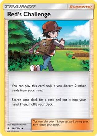 Red's Challenge - 184/214 (SM - Unbroken Bonds) 184 - Deck Exclusives