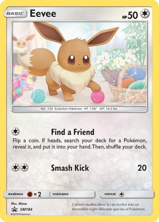 Eevee SM184 - SM Promos Holofoil - Promo
