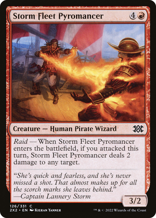 Storm Fleet Pyromancer (2X2-126) - Double Masters 2022