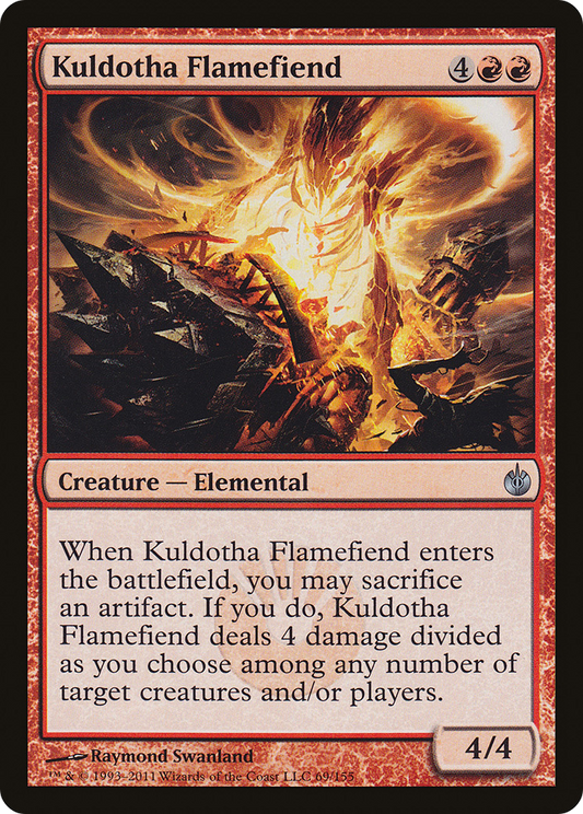 Kuldotha Flamefiend (MBS-069) - Mirrodin Besieged