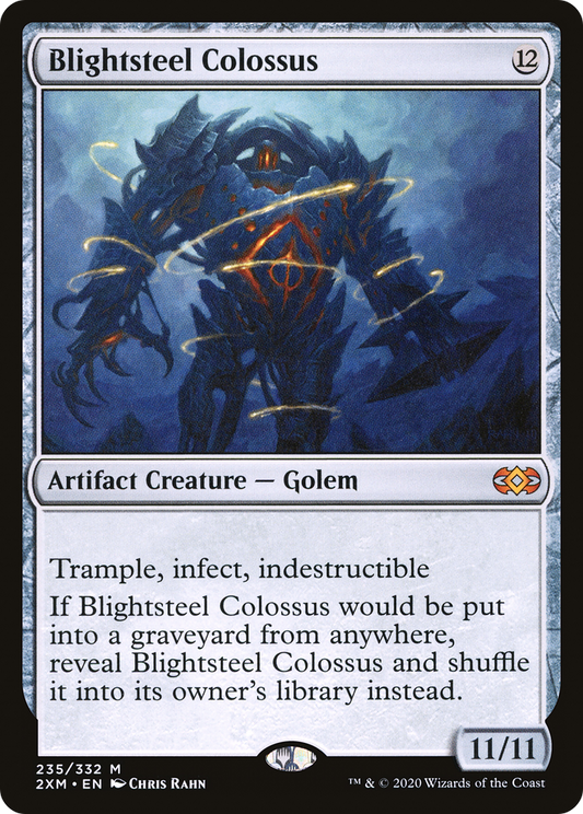 Blightsteel Colossus (2XM-235) - Double Masters Foil