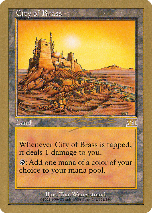 City of Brass (WC00-NL321) - World Championship Decks 2000