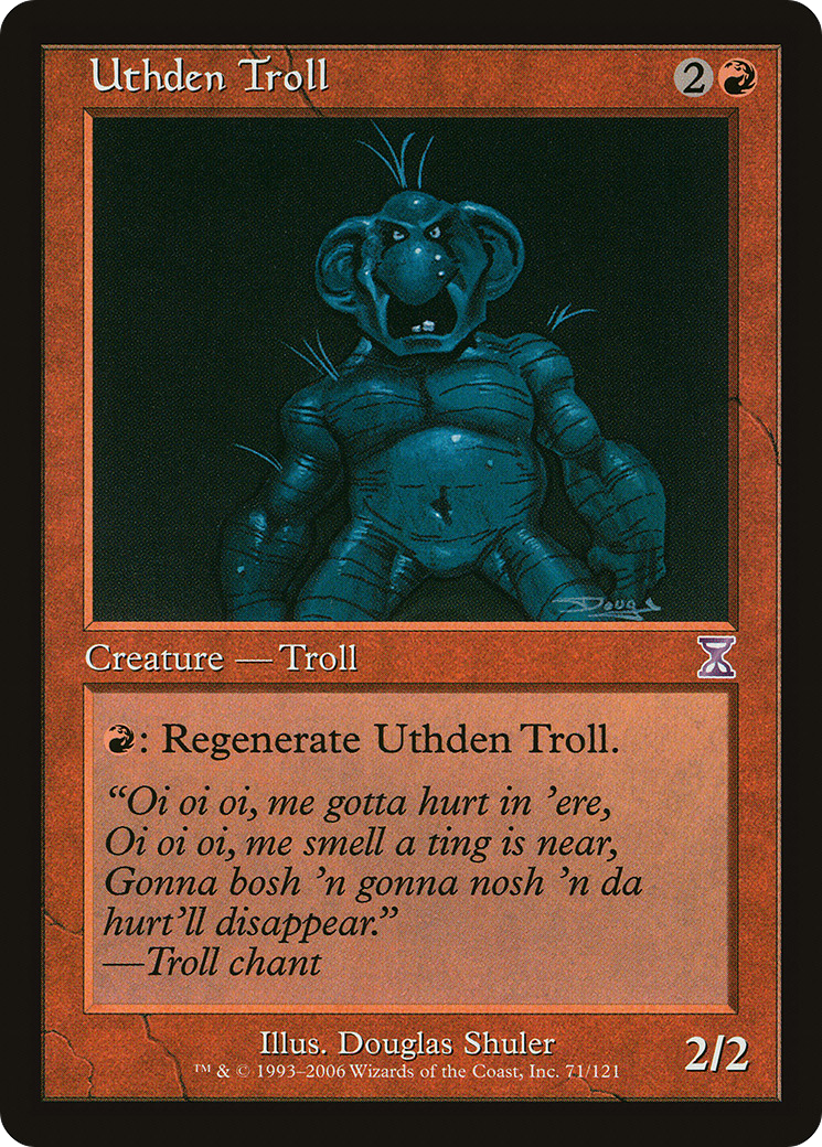 Uthden Troll (TSB-071) - Time Spiral Timeshifted