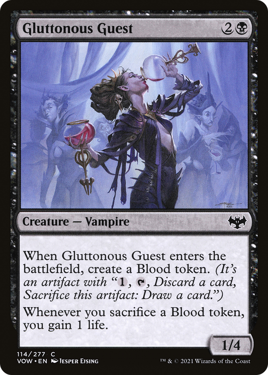 Gluttonous Guest (VOW-114) - Innistrad: Crimson Vow