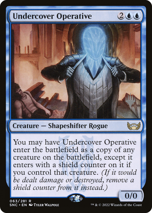 Undercover Operative (PSNC-63P) - Streets of New Capenna Promos Foil