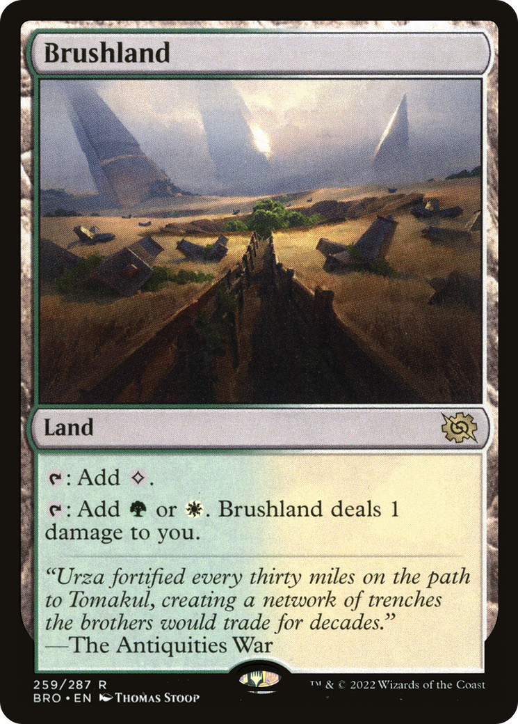 Brushland (BRO-259) - The Brothers' War Foil