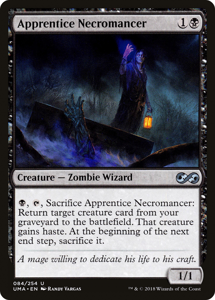 Apprentice Necromancer (UMA-084) - Ultimate Masters Foil