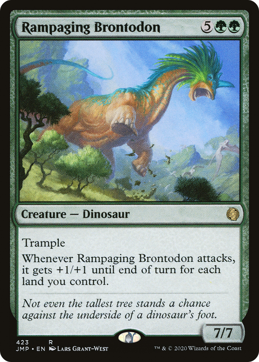 Rampaging Brontodon (JMP-423) - Jumpstart