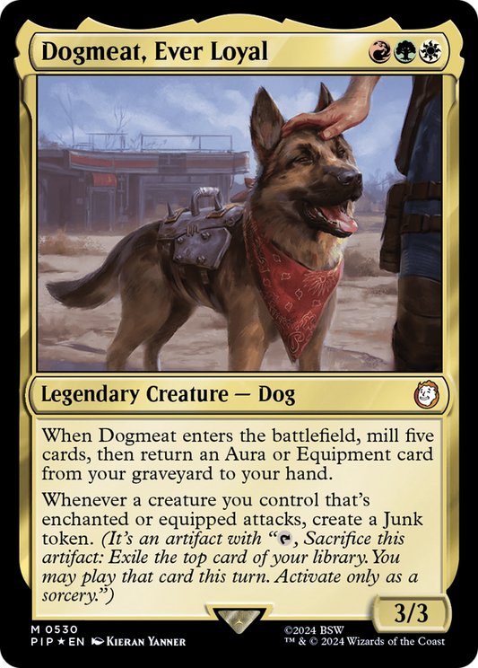 Dogmeat, Ever Loyal (PIP-530) - Fallout Foil