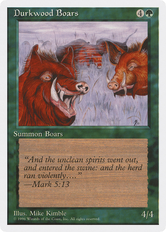 Durkwood Boars (ITP-039) - Introductory Two-Player Set