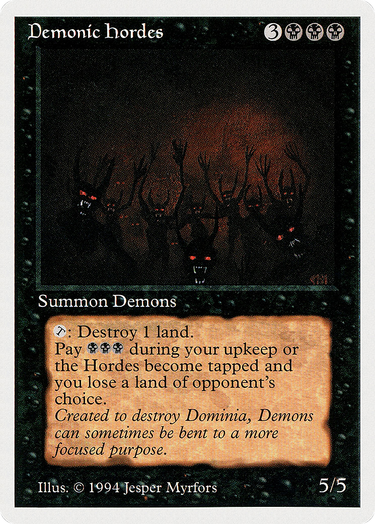 Demonic Hordes (SUM-104) - Summer Magic / Edgar