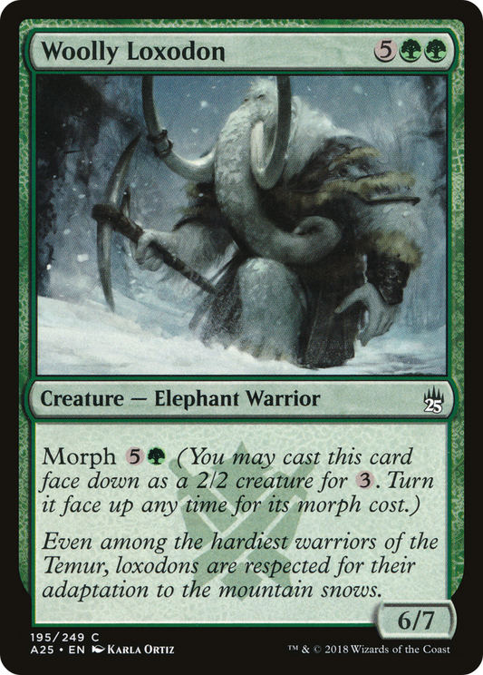 Woolly Loxodon (A25-195) - Masters 25