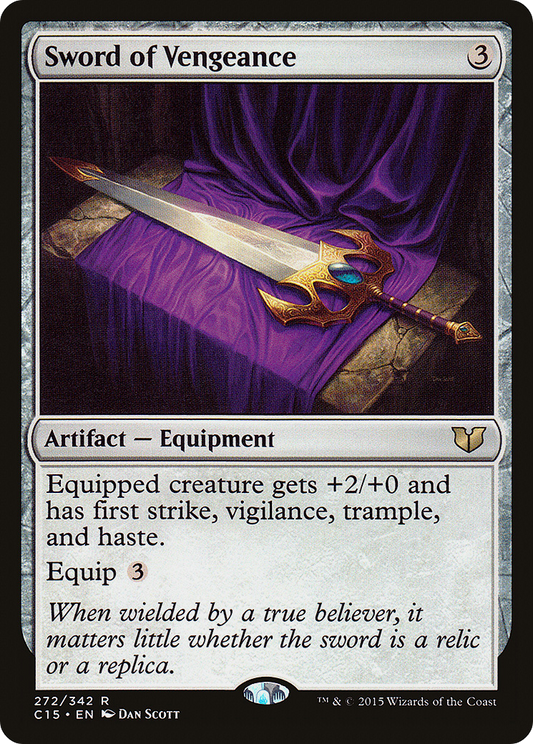 Sword of Vengeance (C15-272) - Commander 2015