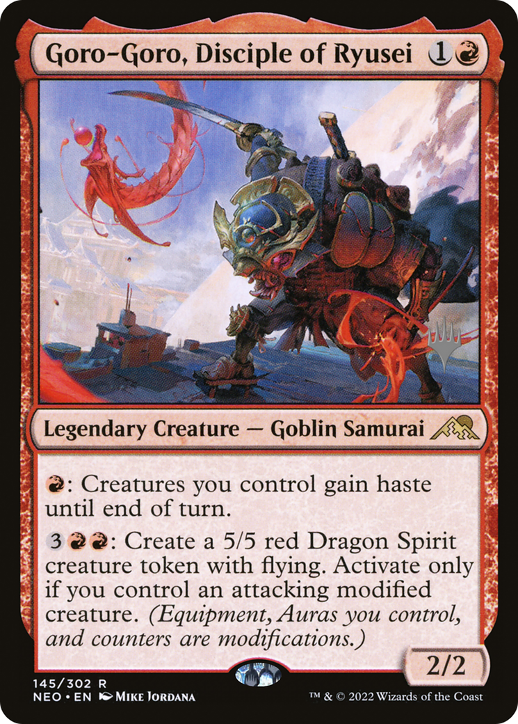 Goro-Goro, Disciple of Ryusei (PPNEO-145) - Kamigawa: Neon Dynasty Promos (Promo Pack)