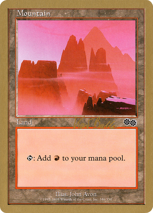 Mountain (WC99-KB346) - World Championship Decks 1999