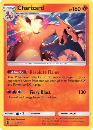 Charizard - 3/70 (Let's Play, Eevee!) 3 - Deck Exclusives