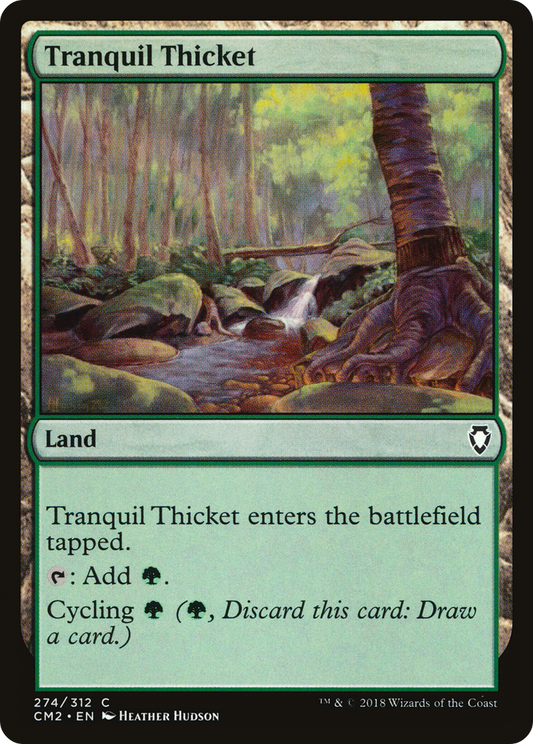 Tranquil Thicket (CM2-274) - Commander Anthology Volume II