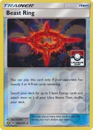 Beast Ring 102a/131 - Forbidden Light Reverse Holofoil