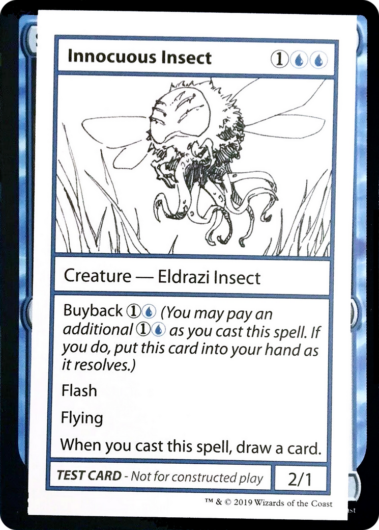 Innocuous Insect (CMB2-023) - Mystery Booster Playtest Cards 2021