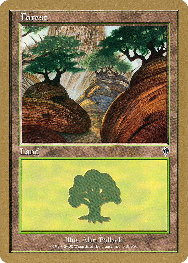 Forest (WC01-JT349A) - World Championship Decks 2001