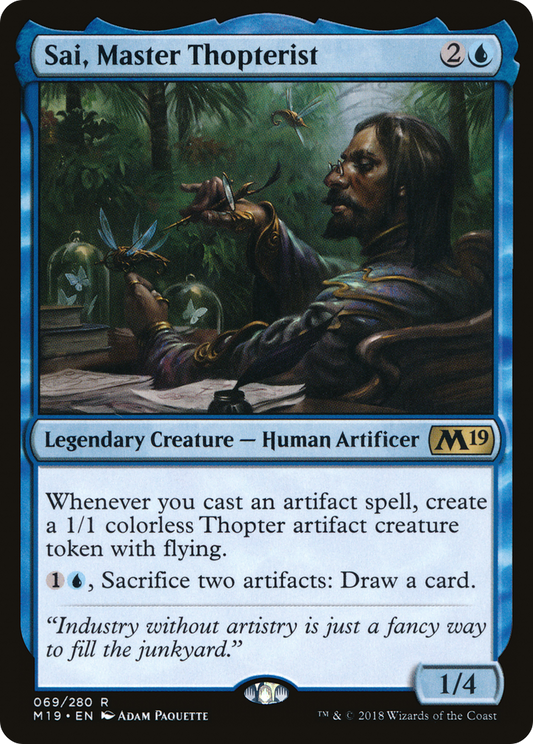 Sai, Master Thopterist (M19-069) - Core Set 2019