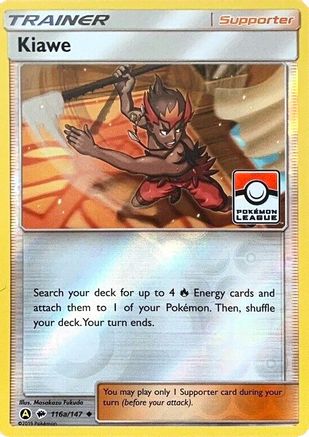 Kiawe 116a/147 - Burning Shadows Reverse Holofoil