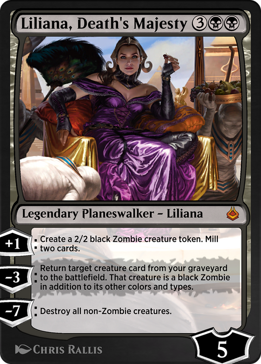 Liliana, Death's Majesty (AKR-111) - Amonkhet Remastered