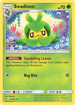 Swadloon 8/236 - Unified Minds Reverse Holofoil