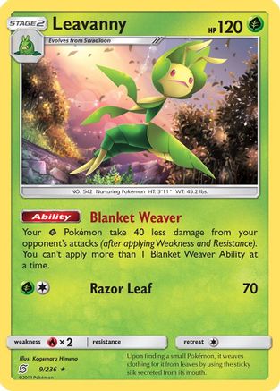 Leavanny (9/236) - SM  Unified Minds  - Rare