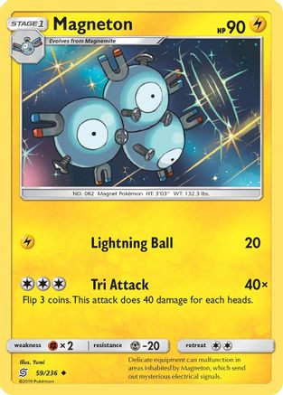 Magneton 59/236 - Unified Minds Reverse Holofoil