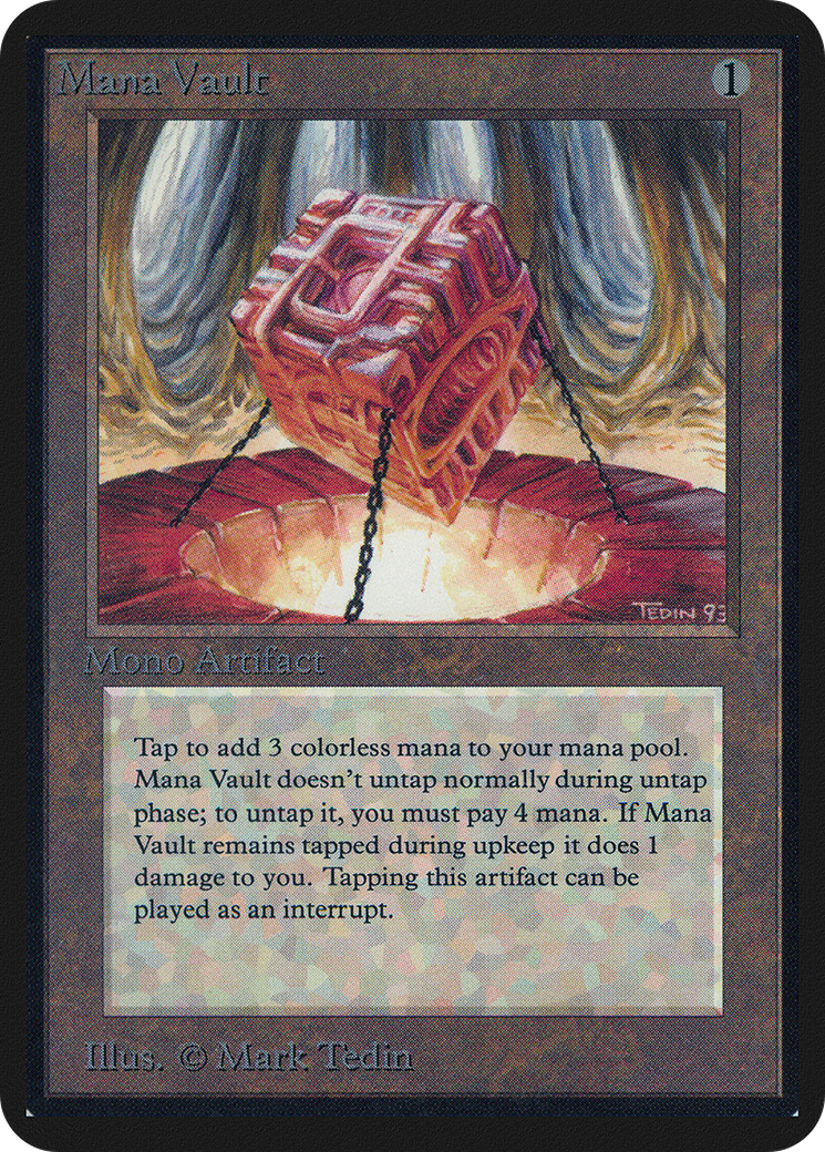 Mana Vault (LEA-259) - Limited Edition Alpha