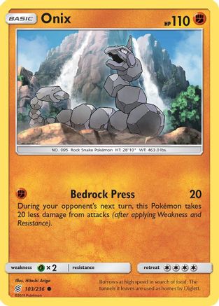 Onix 103/236 - Unified Minds Reverse Holofoil