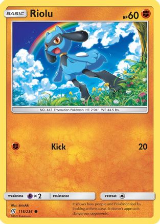 Riolu 115/236 - Unified Minds