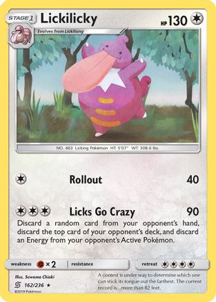 Lickilicky (162/236) - SM  Unified Minds  - Rare