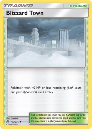 Blizzard Town (187/236) - SM  Unified Minds  - Uncommon