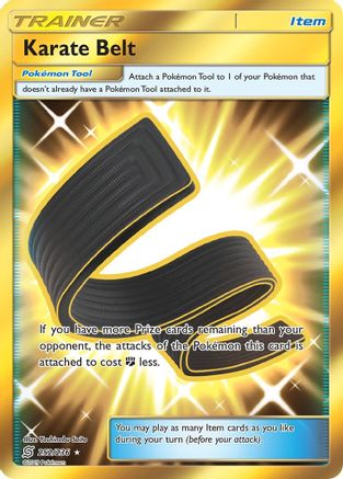 Karate Belt (Secret) (252/236) - SM  Unified Minds Holofoil - Secret Rare