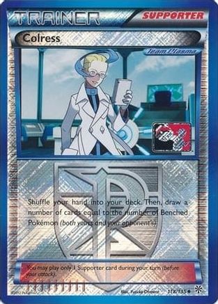 Colress - 118/135 (League Promo) 118 - League & Championship Cards Reverse Holofoil