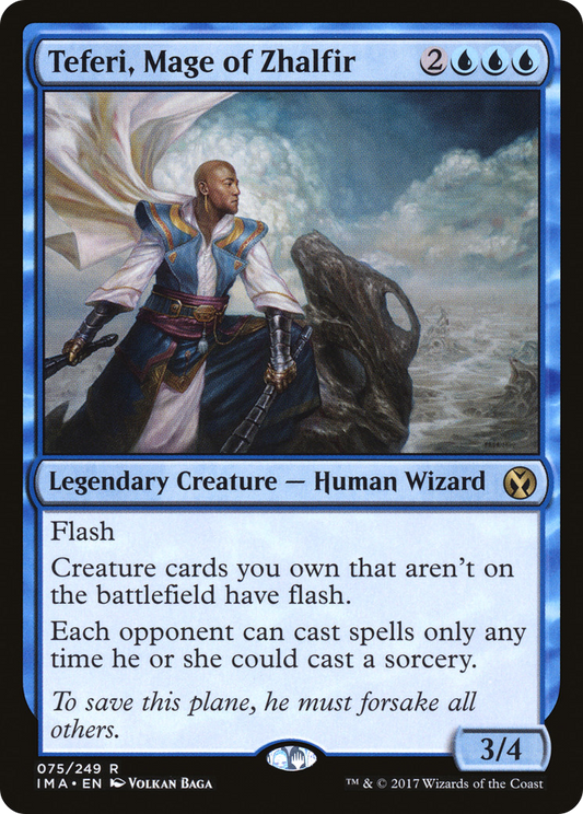 Teferi, Mage of Zhalfir (IMA-075) - Iconic Masters