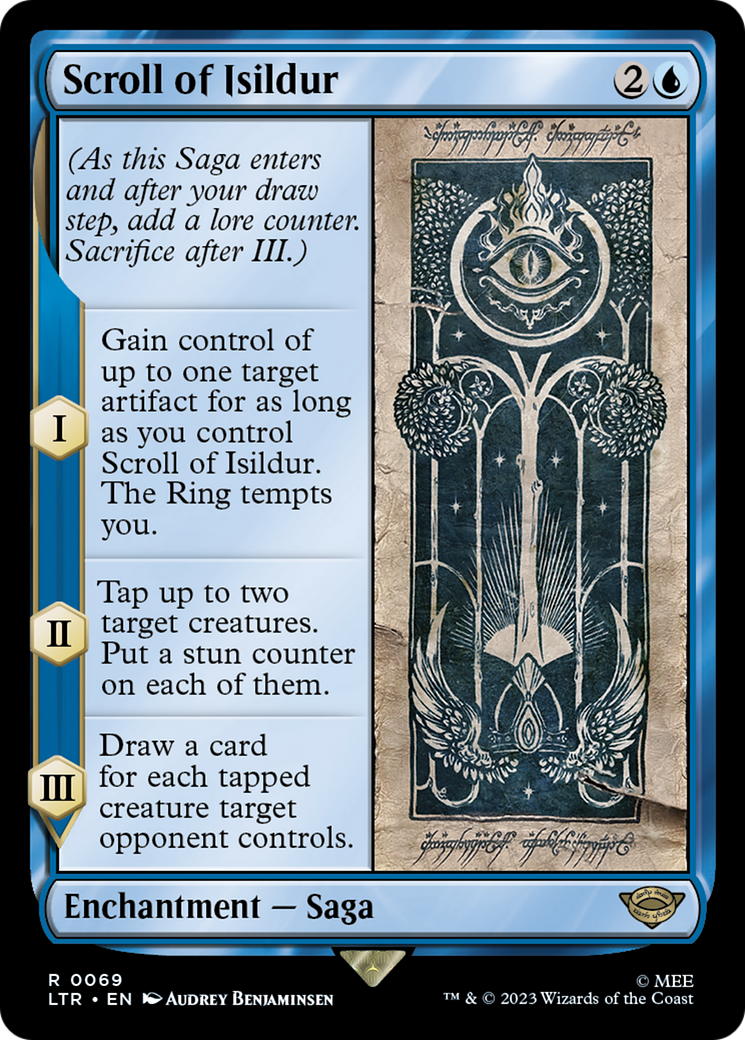 Scroll of Isildur (LTR-069) - The Lord of the Rings: Tales of Middle-earth Foil