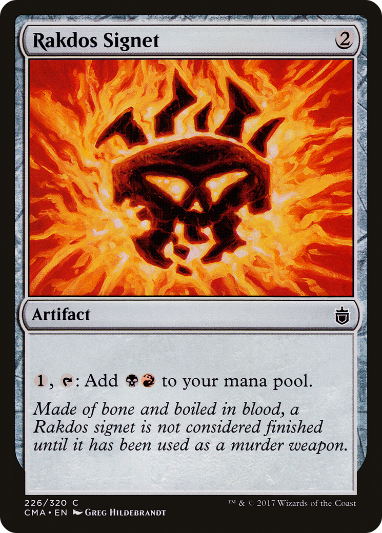 Rakdos Signet (CMA-226) - Commander Anthology