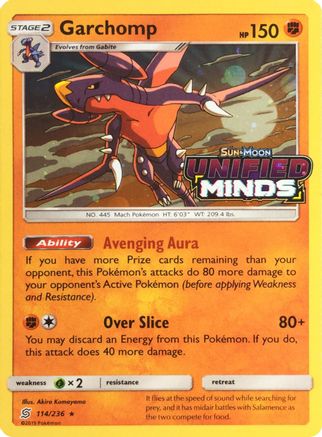 Garchomp - 114/236 (Cosmos Holo) 114 - Miscellaneous Cards & Products Holofoil